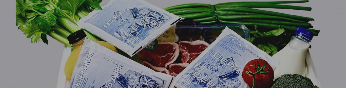 thumbnail image 2 of Ice-Brix 7-Pack Gel Ice Packs – 4x6 Inches, 6 Oz Each, Leak-Proof & Biodegradable – USA Made 2 of 5