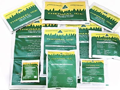 Thermal Ice Reusable Hot and Cold Gel Packs different sizes