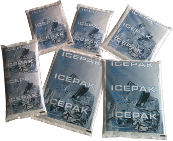 Food safe water based gel refrigerant gel ice packs