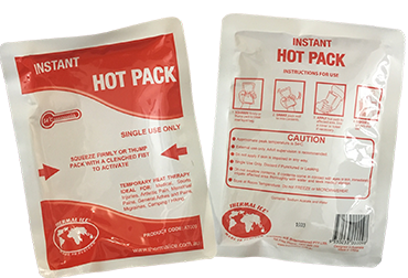 Disposable Thermal Ice Instant Hot Packs