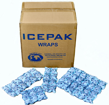IcePak Wraps Dry Ice Packs for packaging and shipping